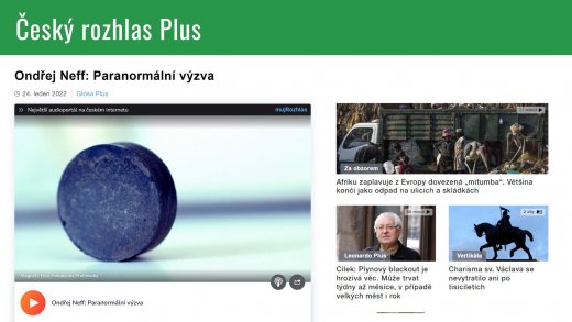 Český rozhlas Plus | Ondřej Neff: Paranormální výzva Český rozhlas Plus | Ondřej Neff: Paranormální výzva